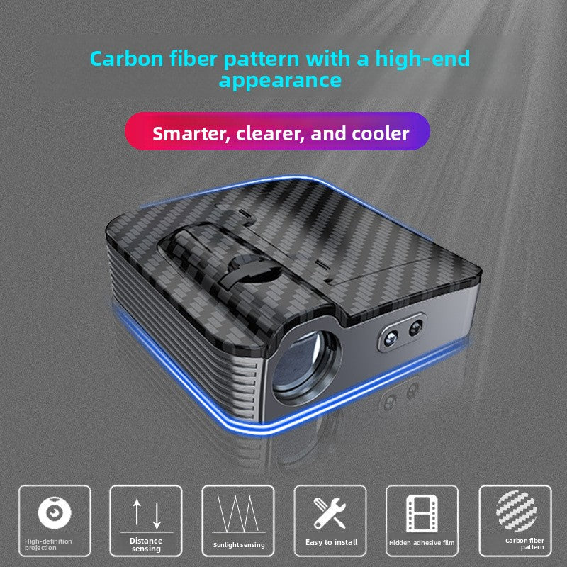 Car Door Projection Welcome Lamp with Infrared Sensor