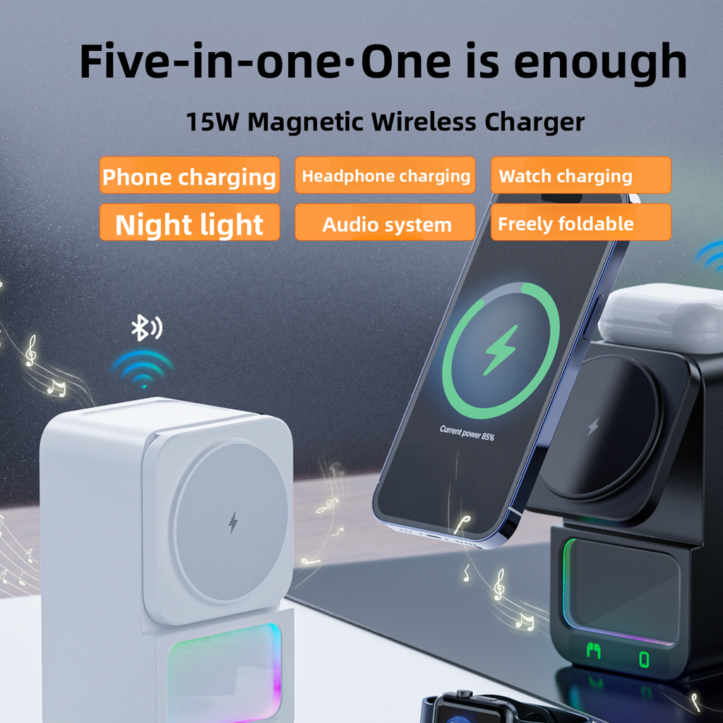 Bluetooth Speaker Wireless Charger