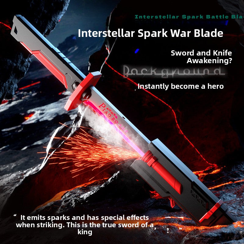 LED Lightsaber Toy with Sound and Color Changing Effects