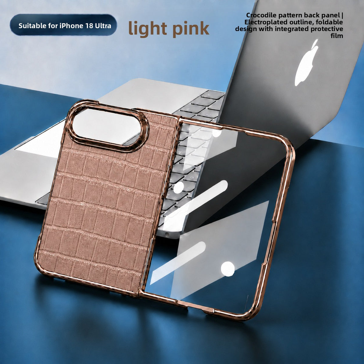 Folding Cover Business Leather Case