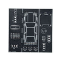 Automotive driving simulator kit