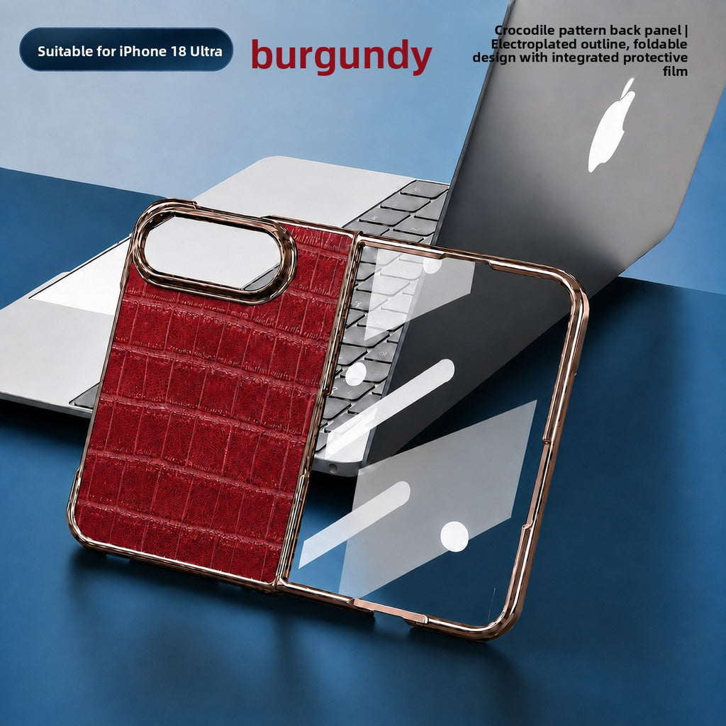 Folding Cover Business Leather Case