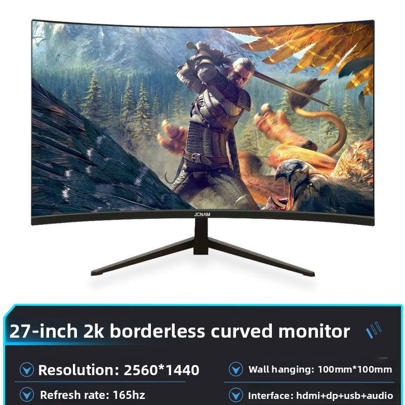 24 to 27-inch 2K 165Hz Frameless Computer Monitor