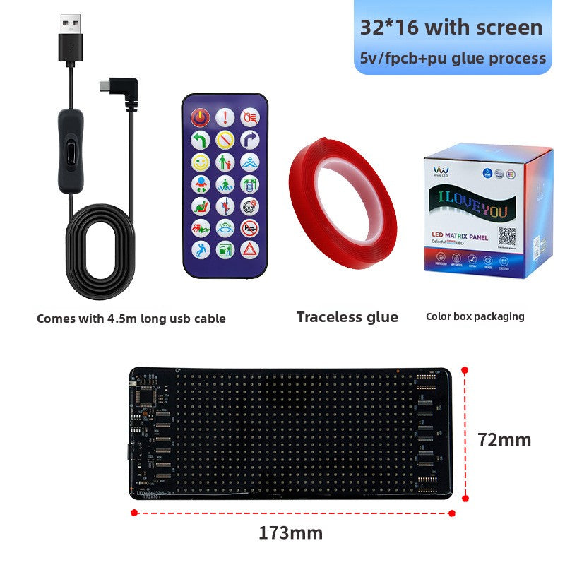 Flexible Bluetooth LED Advertising Display Screen