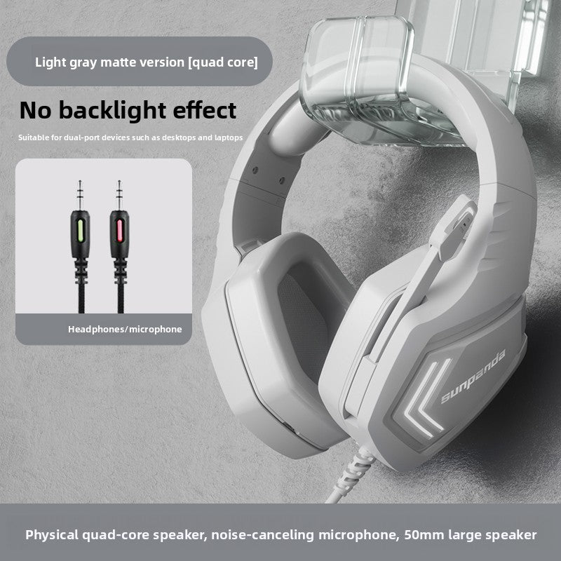 Over-ear esports gaming headset