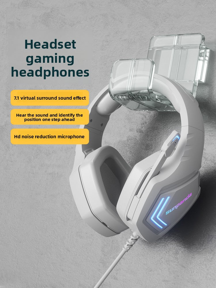 Over-ear esports gaming headset