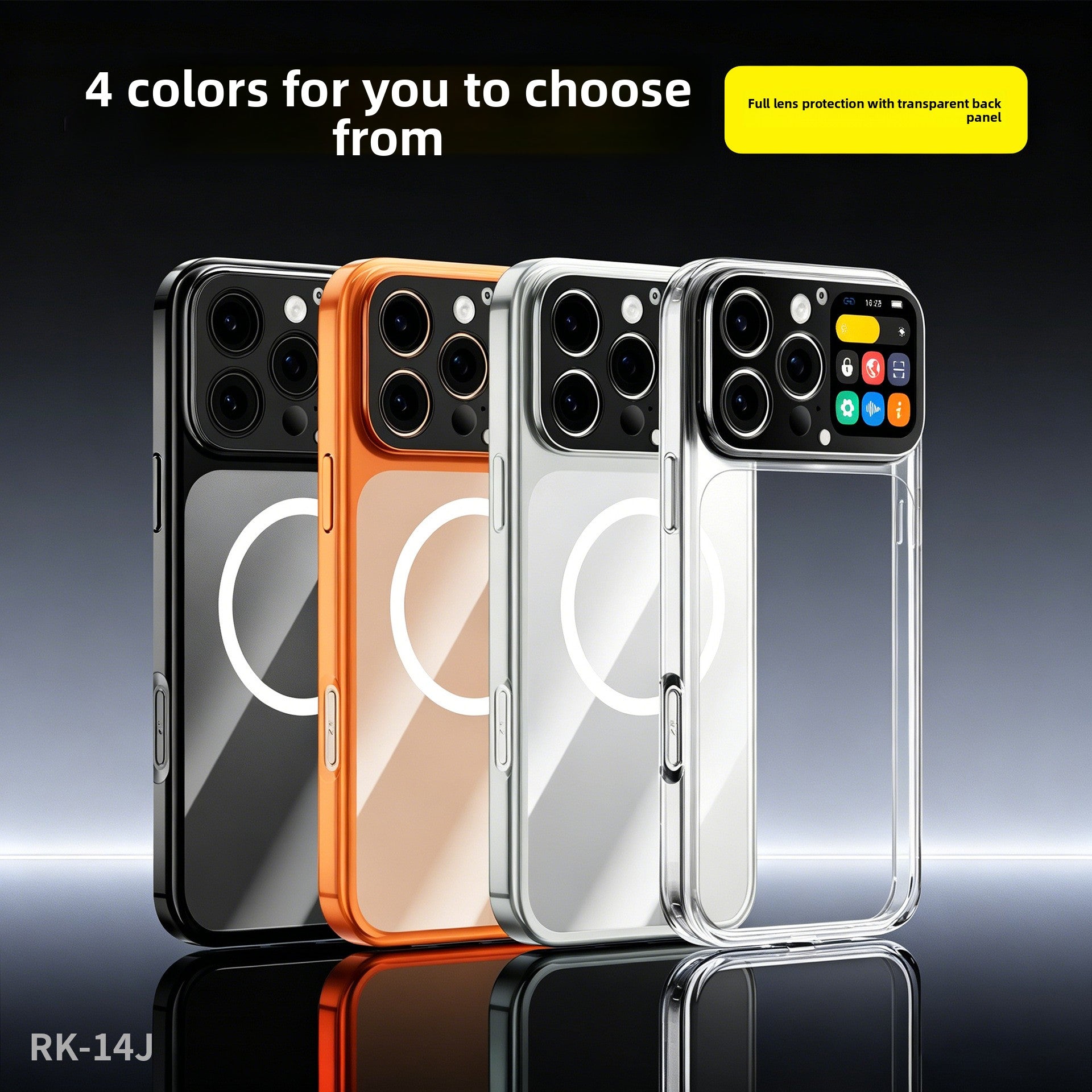 Transparent Magnetic Phone Case