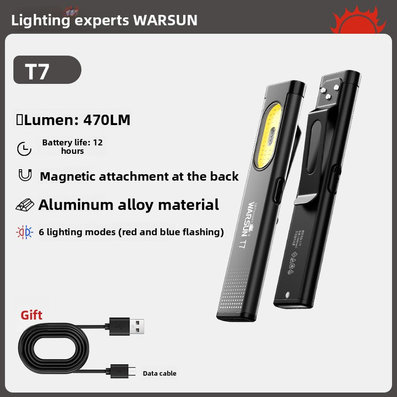 Wolsen T7Pro Rechargeable LED Flashlight