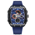 SMAEL Barrel-Shaped Sports Watch, Multi-Function LED Night Light Alarm Clock Timer Watch, Outdoor Sports Party Wearing Electronic Watch