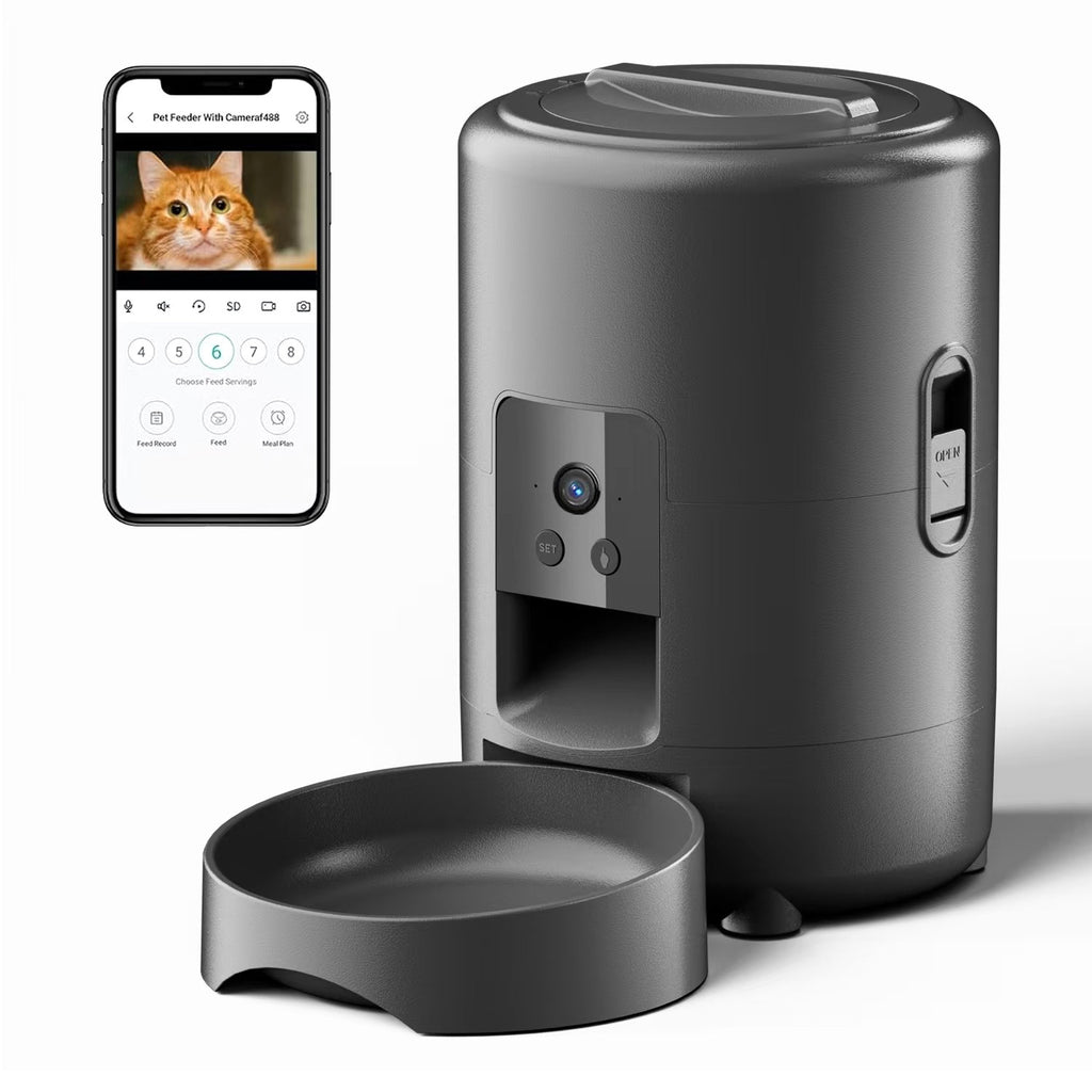 Automatic Pet Food Dispenser with WIFI Control