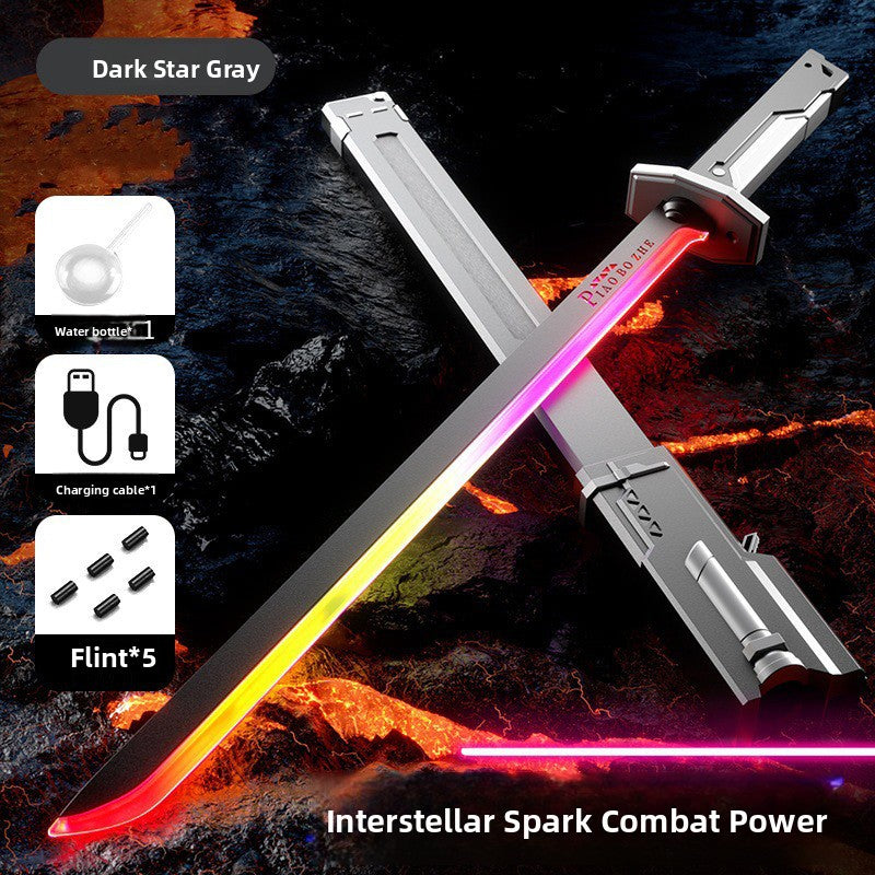 LED Lightsaber Toy with Sound and Color Changing Effects