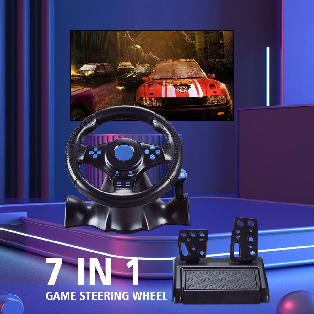 Multi-Platform Racing Game Steering Wheel