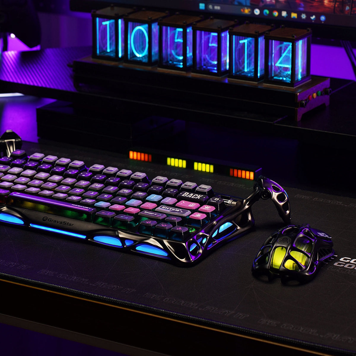 Wireless Mechanical Gaming Keyboard RGB Backlit