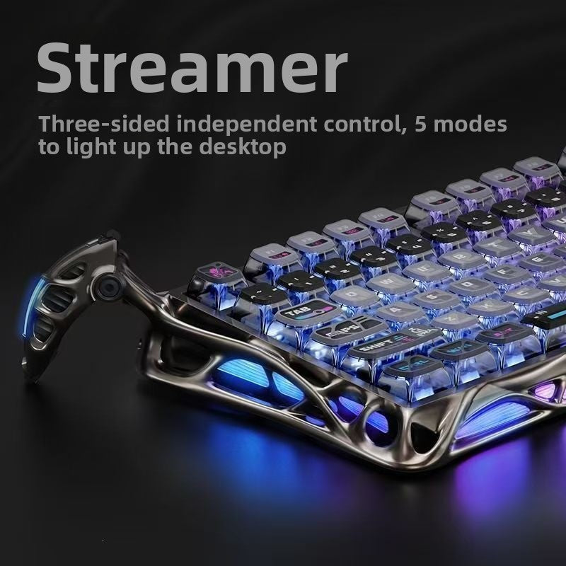 Wireless Mechanical Gaming Keyboard RGB Backlit