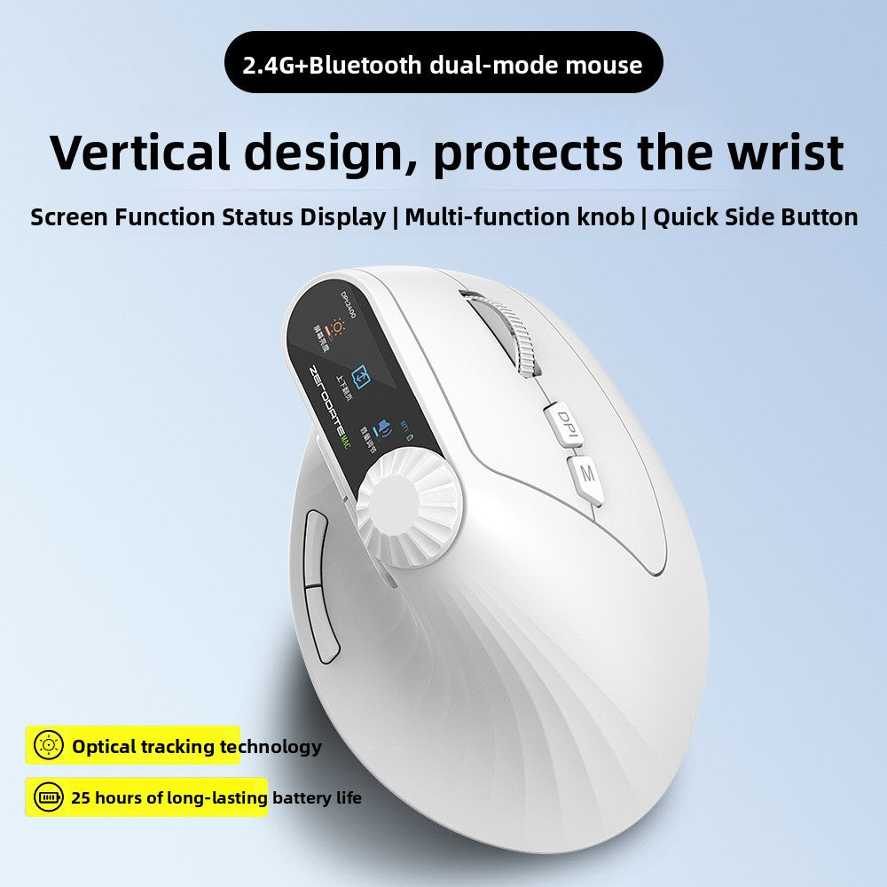 Ergonomic Wireless Bluetooth Mouse