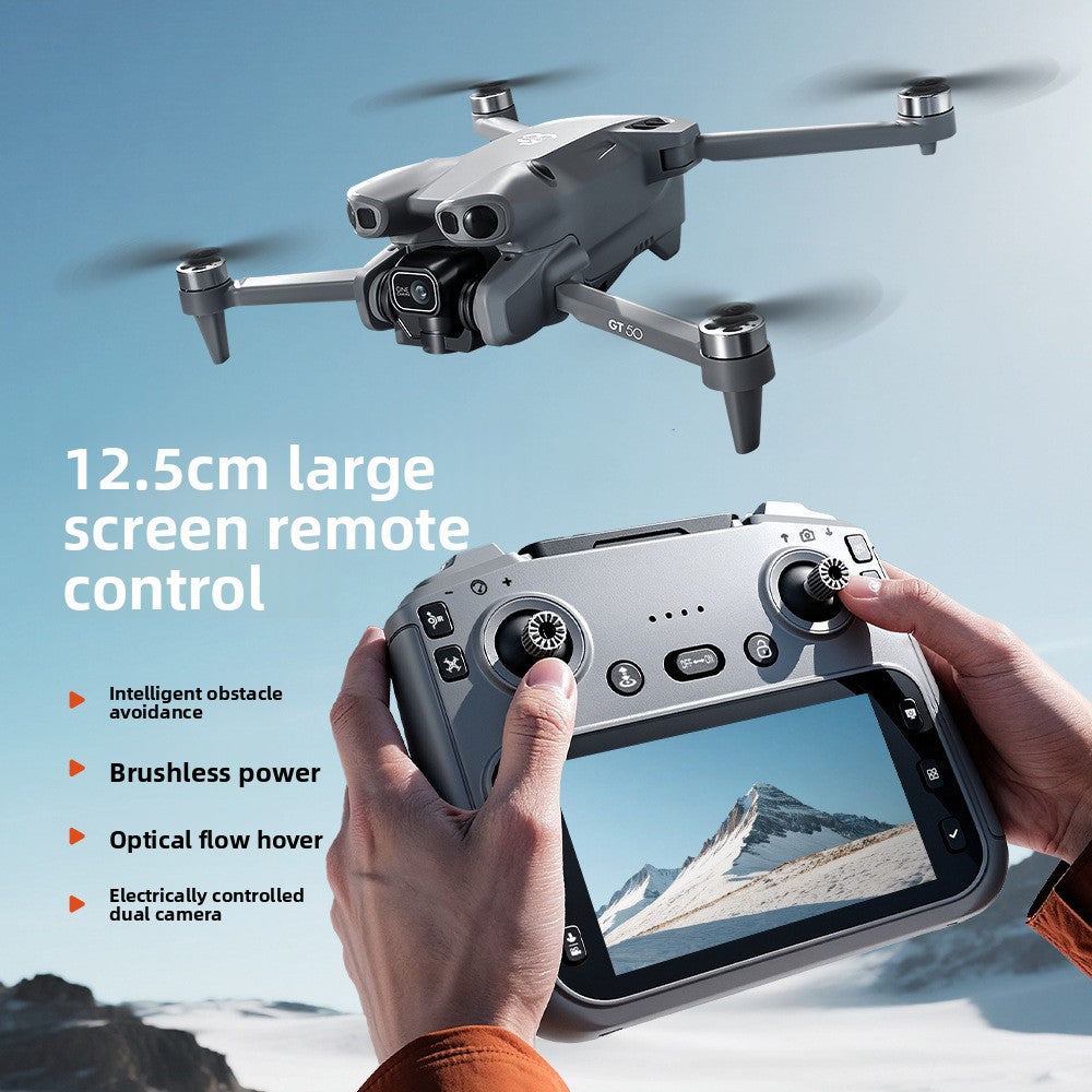 HD Screen Transmission: Real-time video transmission with high-definition display for clear aerial views Brushless Motors