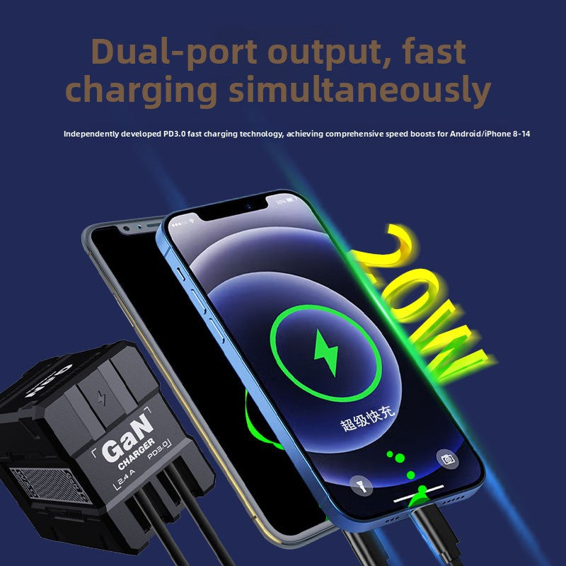 Dual USB Fast Charger Adapter