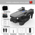 E88 UAV aerial photography folding remote control aircraft 4K Dual Camera: High-definition dual cameras for clear aerial photography and video recording Foldable Design: Compact and portable with easy storage and transport